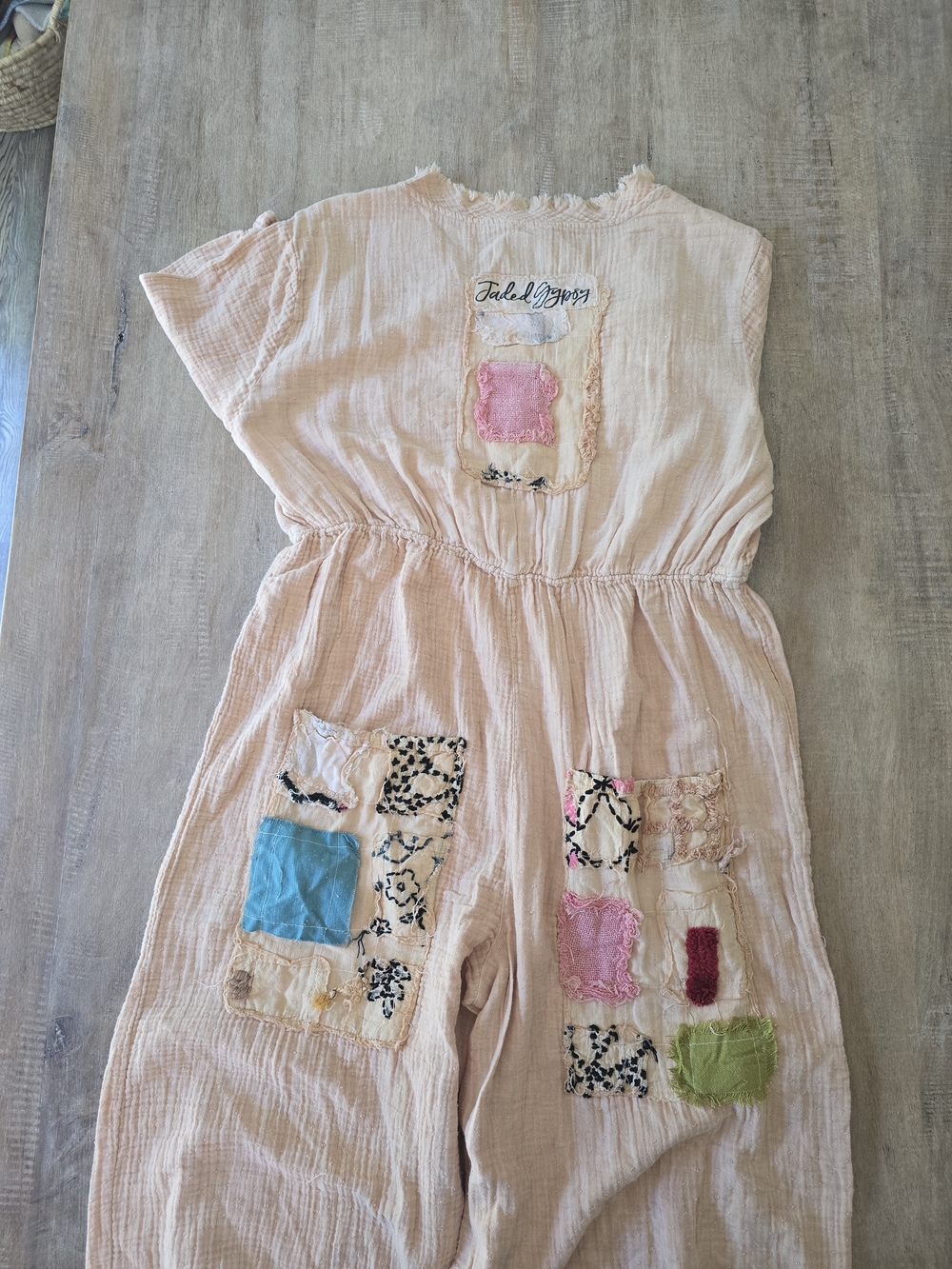 Jaded Gypsy Patchwork Jumpsuit - Picture 7 of 7